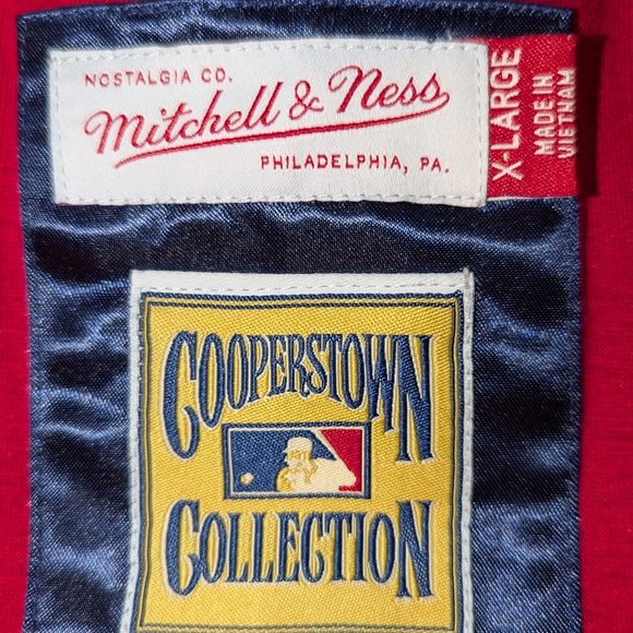 Mitchell & Ness Red and Blue Cooperstown Jacket - Picture 6 of 7
